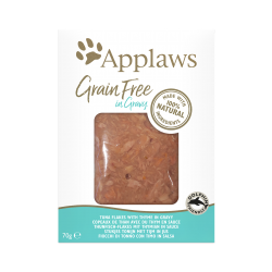 APPLAWS CAT POUCH TUNA FLAKES IN GRAVY 70gr