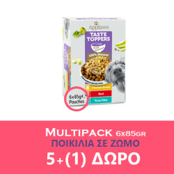 Applaws Taste Toppers Multipack Dog Pouches Broth