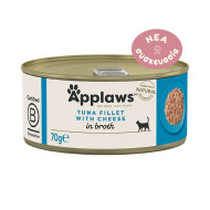 Applaws Κονσέρβα Γάτας Τόνος Τυρί Ζωμός