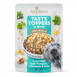 Applaws Taste Toppers Dog Pouch Tuna Fillet with Vegetables in Broth Grain Free  85gr