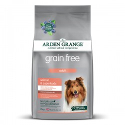 Υποαλλεργική Ξηρή Τροφή Σκύλου Arden Grange Grain Free με Σολομό & Superfoods