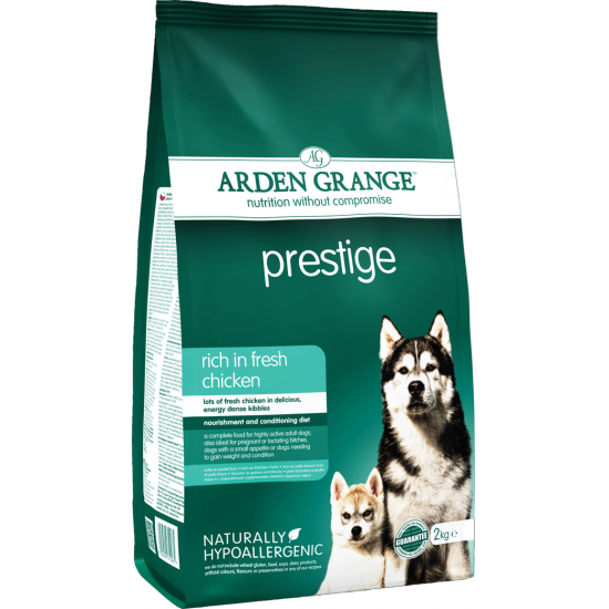 Υποαλλεργική Ξηρή Τροφή Σκύλου Arden Grange Prestige Κοτόπουλο