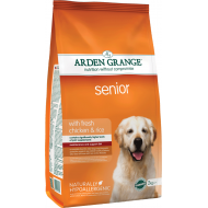 Υποαλλεργική Ξηρή Τροφή Ηλικιωμένου Σκύλου Arden Grange Senior Κοτόπουλο & Ρύζι