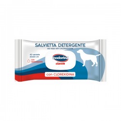 Inodorina Sanitizing Wet Wipes for Dogs with Chlorexidine 40pcs