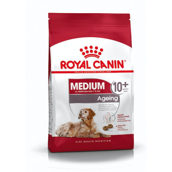 Ξηρή Τροφή Σκύλου Royal Canin Medium Ageing 10+ 
