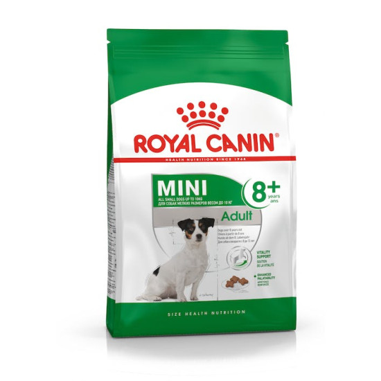 Ξηρή Τροφή Σκύλου Royal Canin Mini Adult 8+ 