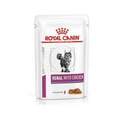 Κλινικό Φακελάκι Γάτας Royal Canin Renal Κοτόπουλο