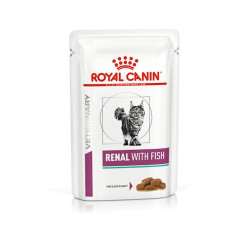 Κλινικό Φακελάκι Γάτας Royal Canin Renal με Ψάρι