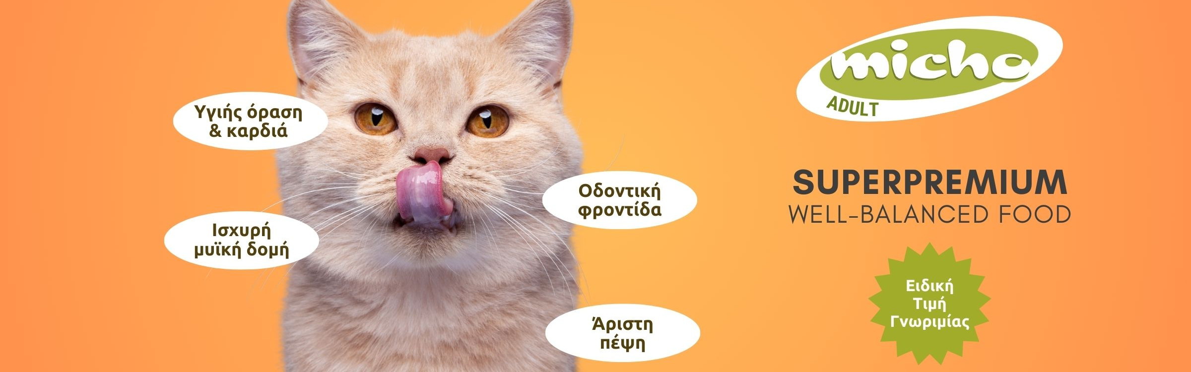 Ξηρή τροφή γάτας Micho Petshop Pet Shop Αθηνα Ψυχικο Ελλαδα