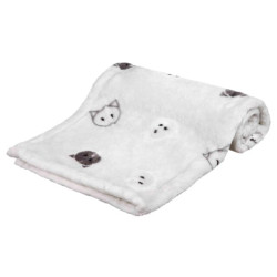 Cat Blanket Trixie Mimi Grey