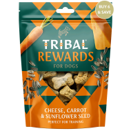 HEALTHY TRIBAL TREATS CHEESE, CARROT & SUNFLOWER SEED 125 gr