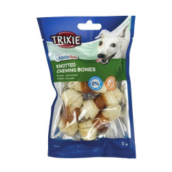 Dog Knotted Bone Trixie Denta Fun Chicken