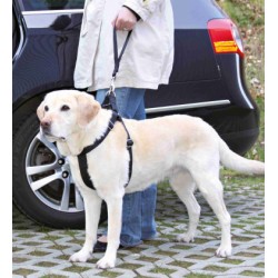 Οδηγός Σκύλου Trixie Κοντός για Ζώνη Ασφάλειας Αυτοκινήτου Universal 27cm / 45mm Μαύρος
