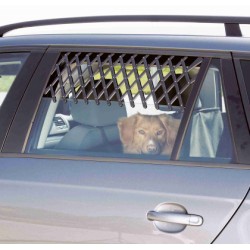 Πλέγμα Σκύλου Trixie για Παράθυρο Aυτοκινητου Μαύρο  30-110cm