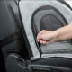 Car seat, 44 x 37 x 40 cm, grey/black