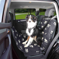 Κάλυμα Κάθισματος Αυτοκινήτου Μεταφοράς Σκυλου Trixie 0.65X1.45M Μαύρο Μπεζ