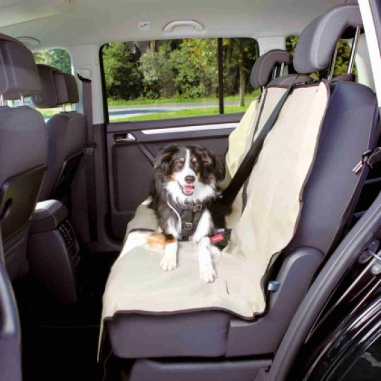 Κάλυμα Κάθισματος Αυτοκινήτου Μεταφοράς Σκυλου Trixie 1.40X1.20M Μπεζ