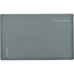 BE NORDIC place mat, silicone,  grey