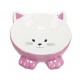 Bowl, Elevated, Ceramic, 0.15 L/ 14 Cm for Cats by Trixie
