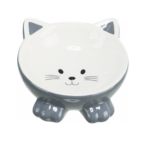 Πιάτο Γάτας Trixie Υπερυψωμένο Κεραμικό 0.15L/14cm