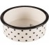 Πιάτο Σκύλου Trixie Κεραμικό Zentangle 0.3L 12cm Άσπρο / Μαύρο