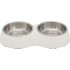 Bowl Set, Melamine/Stainless Steel for Dogs by Trixie