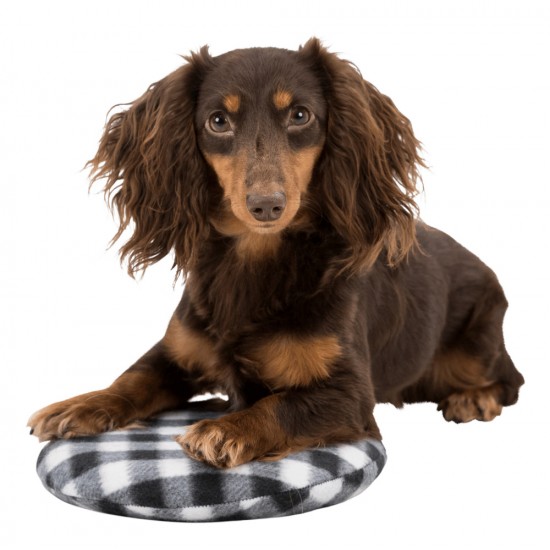 Κρεβάτι Θερμικό Μαξιλάρι Σκύλου Trixie για Mικροκυμάτων, Μαύρο / Άσπρο