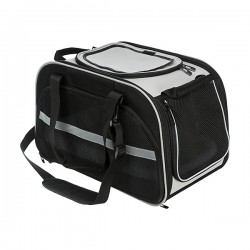 Valery living and transport bag, 29 x 31 x 49 cm, black/grey