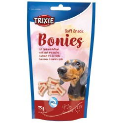 Soft Σνακ Λιχουδιά Σκύλου Trixie Bonies με Βοδινό & Πουλερικά 75gr