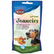 Soft Σνακ Λιχουδιά Σκύλου Trixie Bouncies με Πουλερικά, Αρνί & Πατσά 75gr