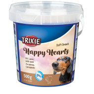 Soft Σνακ Λιχουδιά Σκύλου Trixie Happy Hearts με Αρνί 500gr