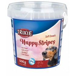 Soft Σνακ Λιχουδιά Σκύλου Trixie Happy Stripes με Βοδινό 500gr