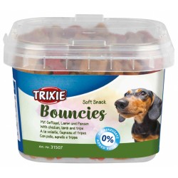 Soft Σνακ Λιχουδιά Σκύλου Trixie Bouncies με Πουλερικά, Αρνί & Πατσά 140gr