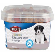 Soft Σνακ για Κουτάβια Trixie Junior Bones με Κοτόπουλο, Αρνί & Σολομό και Ασβεστιο 140gr