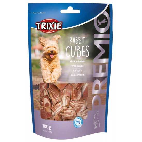 Σνακ Λιχουδιά Σκύλου Trixie Premio Cubes με Κουνέλι  100gr