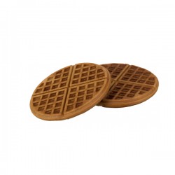 Waffles with chicken,  7 cm, 3 pcs./100 g