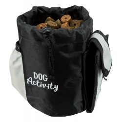 Dog Activity Baggy Bag,  10 x 15 cm, black/ grey