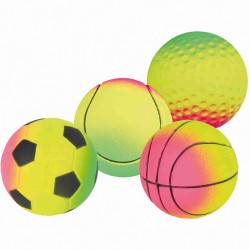 Neon ball, floatable, foam rubber, 7 cm