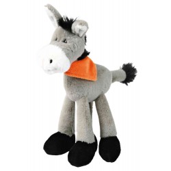 Donkey, plush, 24 cm