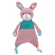 Junior rabbit, fabric/plush, 28 cm