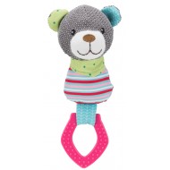 Junior bear (ring), fabric/polyester, 23 cm