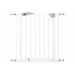 Barrier for dogs, metal, 75-85x76cm, white