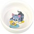 Ceramic cat bowl with motif