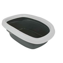 Carlo cat litter tray, with rim