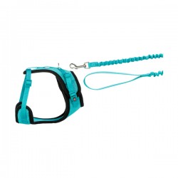 Y-harness mesh ,cat with elastic leash 39-60cm/10mm 1.0m