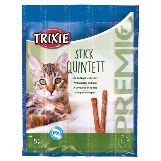PREMIO Stick Quintett, poultry/liver, 5 x 5 g