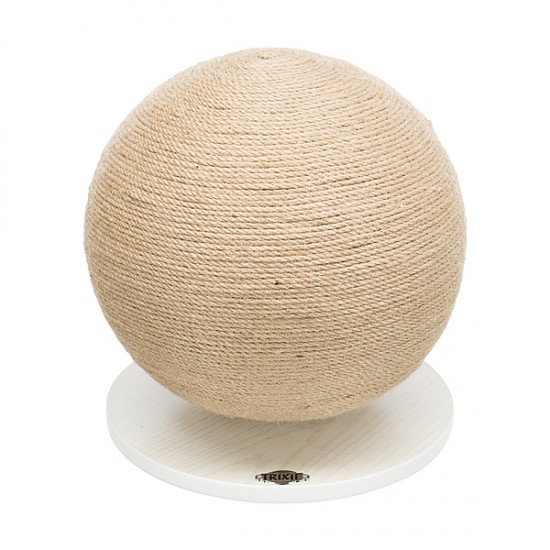 Scratching Ball on wooden base, 29Χ31CM