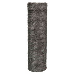 Spare post, sisal,  9 x 30 cm, grey