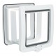 4-Way cat flap, with tunnel, XL: 24 x 28 cm