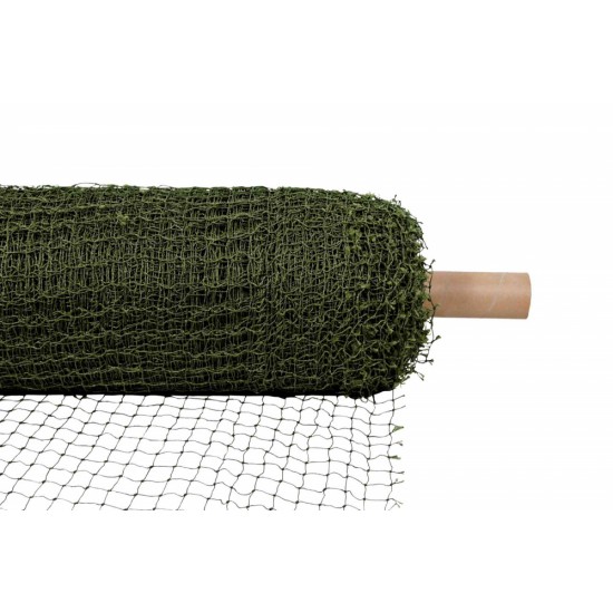 Protective net (roll: 75 x 2 m), reinforced, 1 sqm, olive